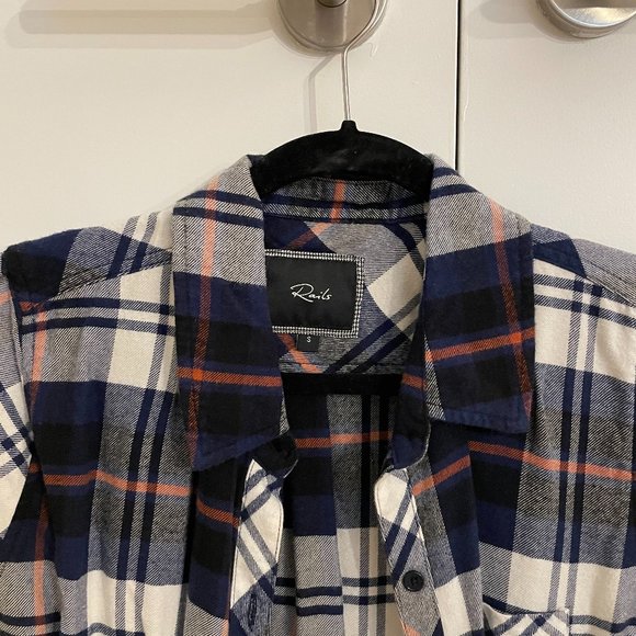 Rails flannel button down shirt - Picture 1 of 3